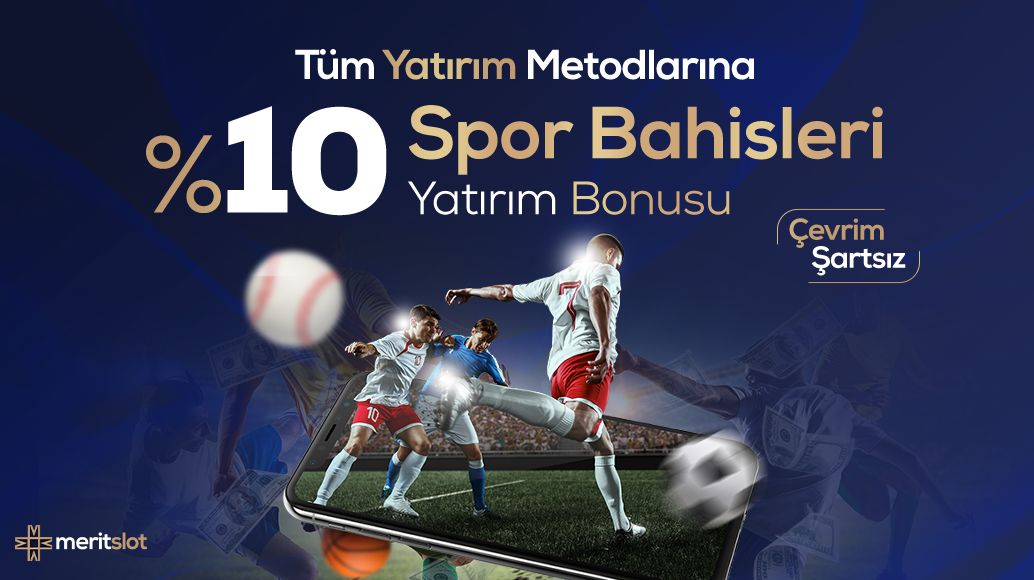 %10 Çevrimsiz Spor Yatırım Bonusu